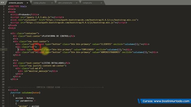 Curso de PHP - Capítulo 12, Buscador con Ajax - Dostin Hurtado смотреть онлайн