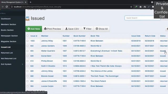 Library Management System Full PHP Project with Source Code смотреть онлайн