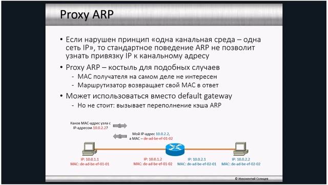 Введение в протокол IP: 06 - ARP