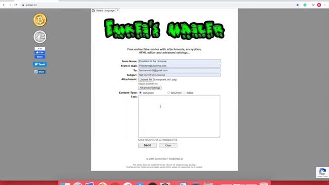anonymous email sender | fake email | Email prank | email spoofing смотреть онлайн