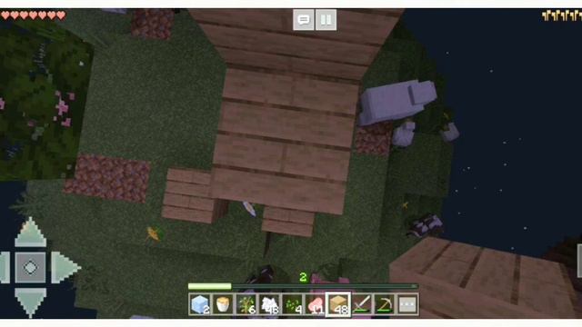 выживаю на скайблоке где много разных круглых планет 1-часть/тут чежело выживать. смотреть онлайн