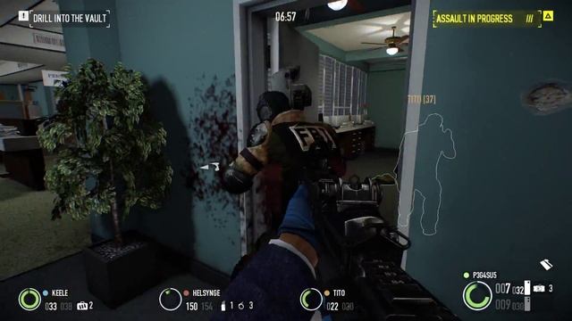 Payday 2 - Bank Heist [Pro Job: 4 Star/3 Skull] (13:11) смотреть онлайн