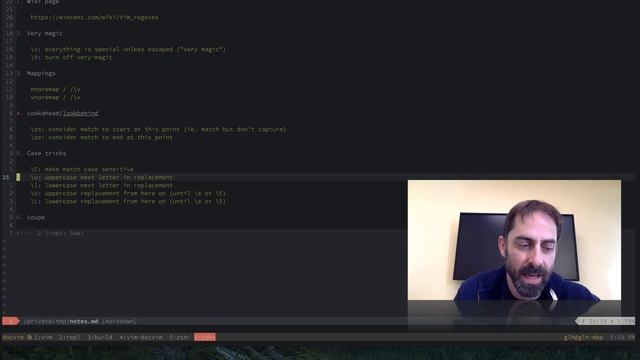 Vim screencast #19: Case tricks смотреть онлайн