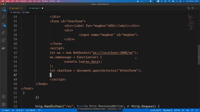 สร้าง websocket chat server ด้วย Go смотреть онлайн