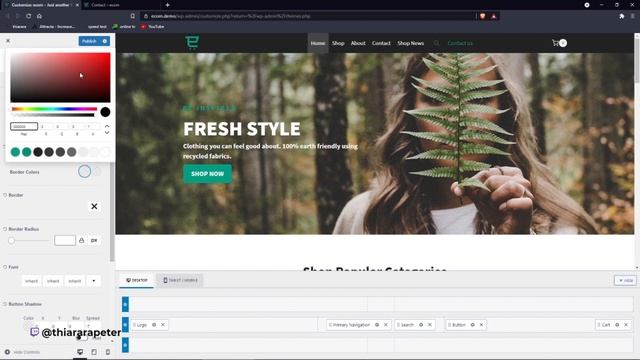 Create Custom Header & Footer in WordPress Tutorial. смотреть онлайн
