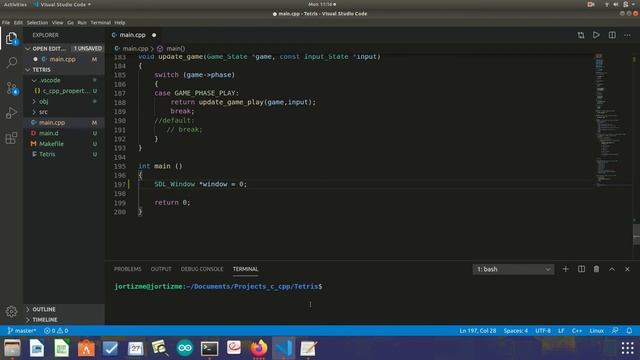 SDL.h is not being recognized SOLUTION. How to include libraries in VSCode -Ubuntu смотреть онлайн