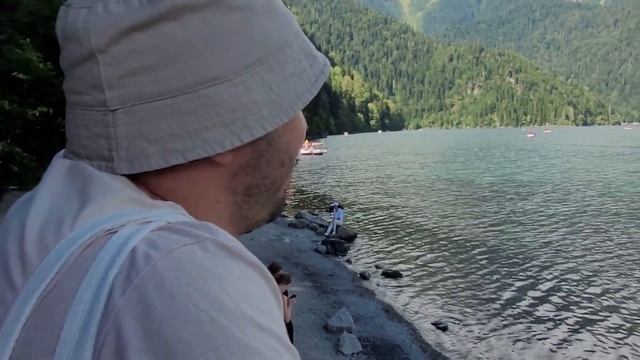 Абхазия 4 часть. Когда нет денег, как быть? Катамаран, озеро, путешествие. смотреть онлайн