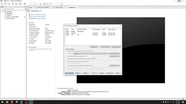 Virtual Machine No Internet Connection, EASY FIX (VMware)
