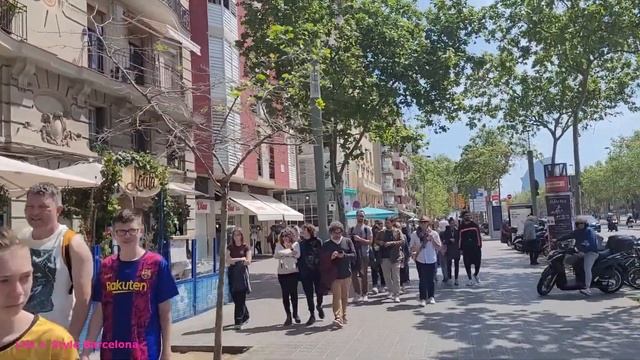 Port Vell / Barceloneta - Walking Barcelona - Sunday Spring Walk / Restaurants & Cafes Port Vell смотреть онлайн