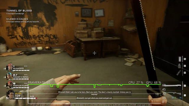 Back 4 Blood // Gameplay // - 4K 60fps DLSS, Nvidia RTX 2080FE смотреть онлайн