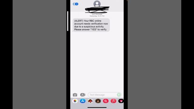 Fake Online Banking Verification Text Scam - Be Careful смотреть онлайн
