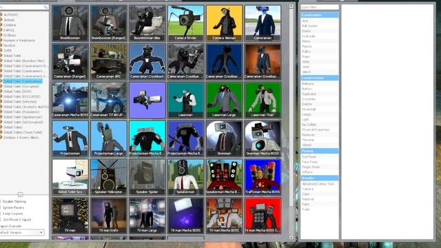 NEW ULTIMATE G-MAN AND TITAN CAMERAMAN VS SKIBIDI TOILET AND SPEAKERMAN BOSSES In Garry's Mod! смотреть онлайн