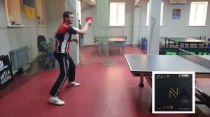 Сравнительный тест-драйв накладок Stiga DNA H, M, M Future, S на основании Stiga Offensive Wood NCT