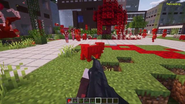 Best PARASITE mod for Minecraft 1.20.1! (The Flesh that Hates) смотреть онлайн