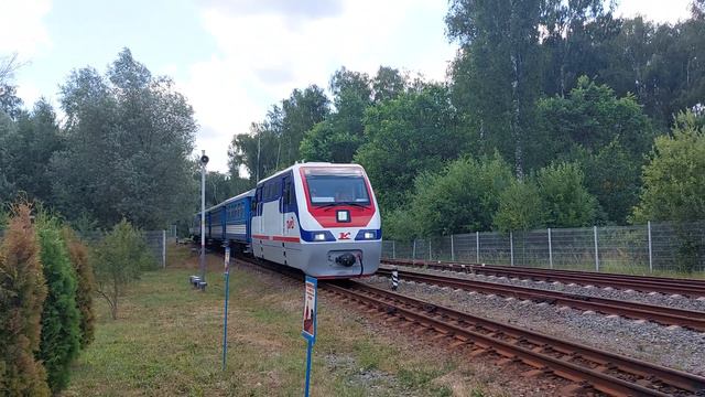 Тепловоз ТУ10-022 на Казанской ДЖД смотреть онлайн