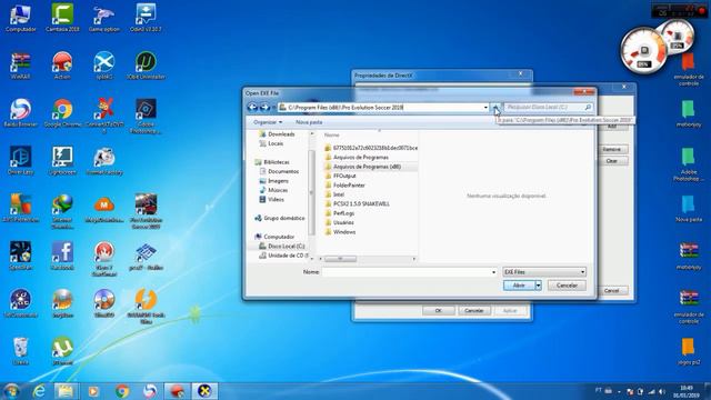como resolve o erro, This title requires a graphics device compatible with DirectX11. no PES 2019 смотреть онлайн