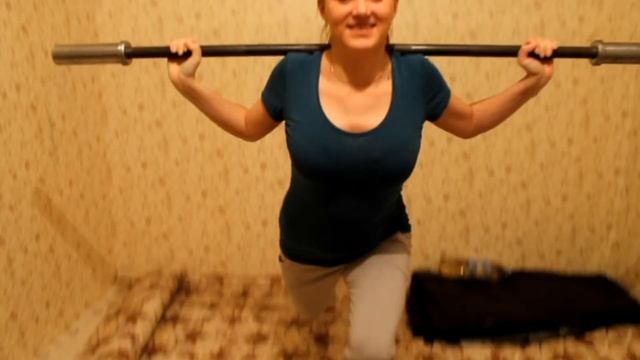 Тренируемся дома!!! Лена и Ленок)) смотреть онлайн