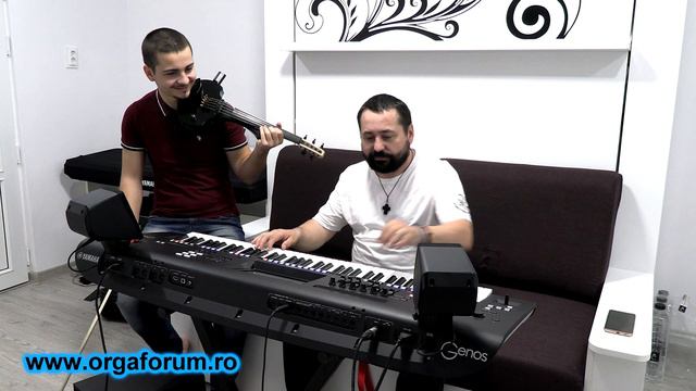 Yamaha Genos and violin live - Music with Diversity смотреть онлайн