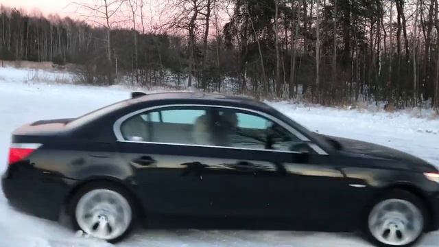 Bmw 5 E60 Xdrive Snow Fun