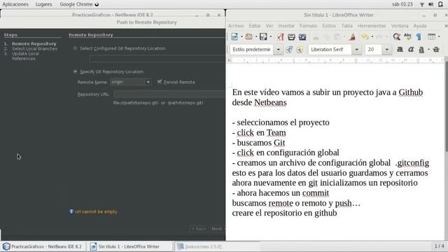 CÓMO Subir ⬆️ un proyecto Java a Github desde Netbeans смотреть онлайн