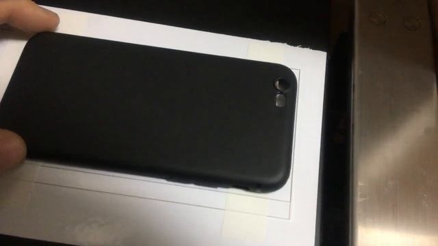 УФ печать на черных силиконовых чехлах белым цветом смотреть онлайн