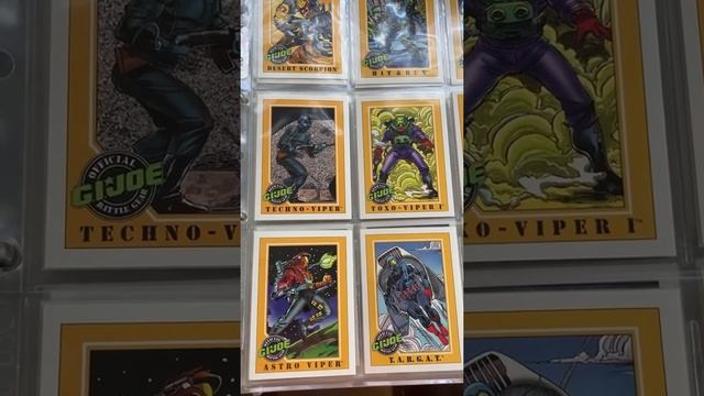 GI JOE 1991 hasbro cards complete set смотреть онлайн