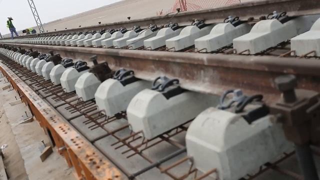 Railway Slab Track Construction - Eisenbahn Rheda2000 Betonoberbau Konstruktion 2015