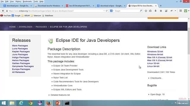 Selenium Tutorial - Starting with JAVA & Eclipse смотреть онлайн