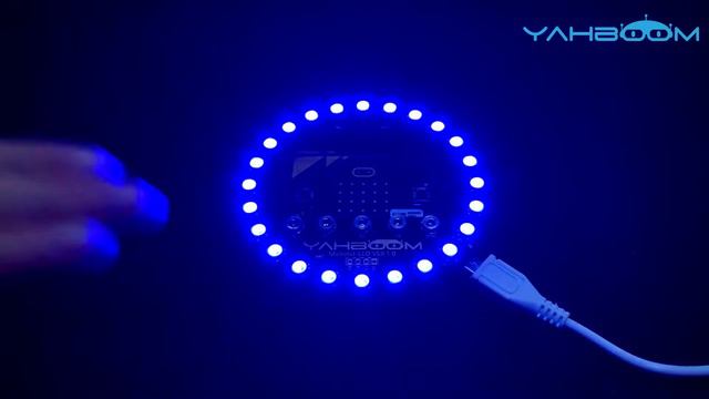 Micro:bit RGB LED halo expansion board смотреть онлайн