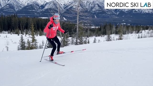 Skate Skiing Up Steep Hills & Masters World Cup Course Preview смотреть онлайн