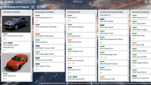 Limited Cars Coming to Greenville?! | Greenville ROBLOX Trello смотреть онлайн