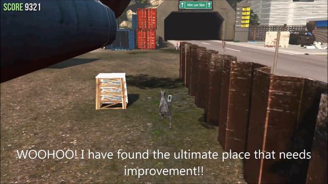 Goat Simulator-Hacker Goat Gameplay смотреть онлайн