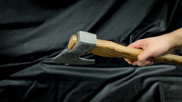 Топор Большой из кованой стали (сплав ШХ15+У10А) смотреть онлайн