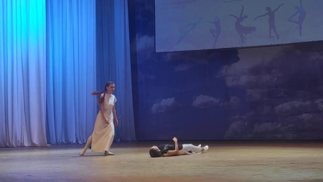 Танец "Полная луна" - Романова Инесса, Матреницкая Анна - 1 место смотреть онлайн