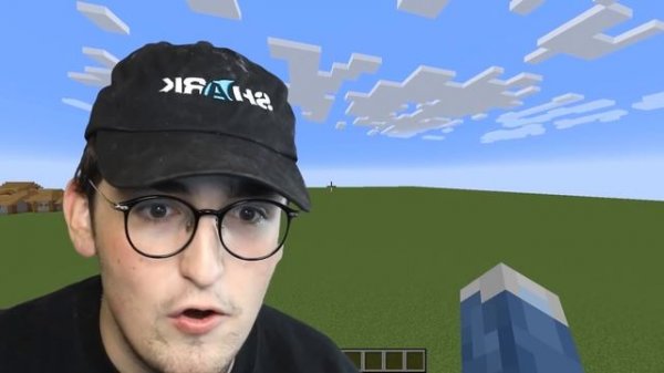 I Secretly Cheated Using An Auto Build Mod in Minecraft!