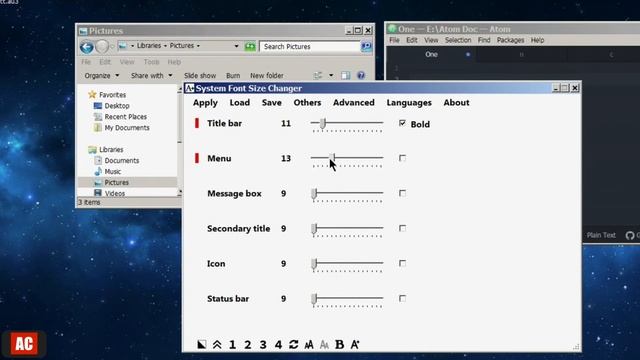 Change Size of System Font on Windows смотреть онлайн