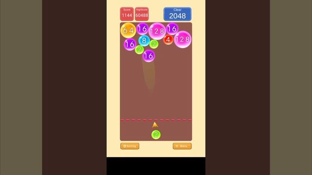 Can you shoot the ball and make 2048? "2048shot ball" смотреть онлайн