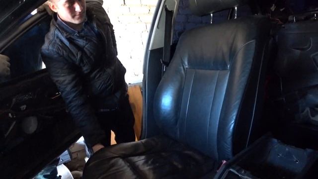 Кожаный салон на BMW E39 смотреть онлайн