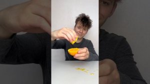 Проверка Лайфхака. Апельсин+Лимон+Лед= ПАР изо рта. Проверка не в душе