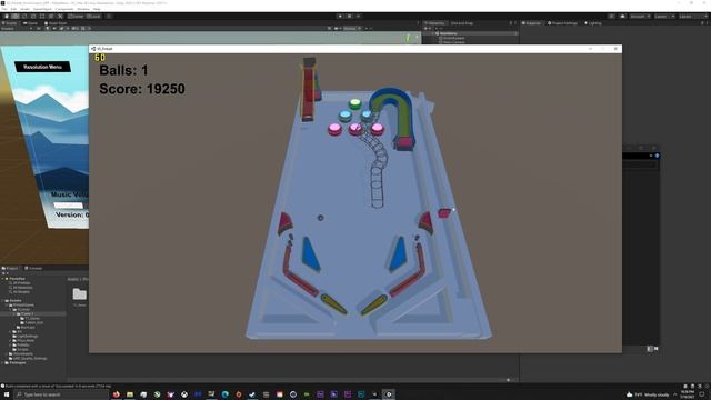 Today's Work | Progress On My Pinball 3D Game смотреть онлайн
