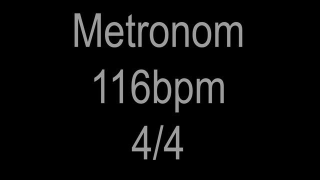 Metronom 116bpm 4/4 смотреть онлайн
