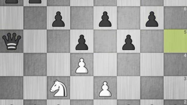Checkmate With Knight -2 | Chess Taktik | Chess Gambit