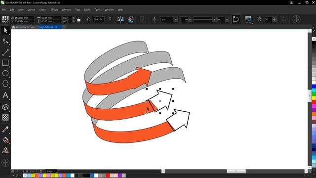 CorelDraw - How To Make a 3D Earth Globe Logo Design in Corel Draw смотреть онлайн