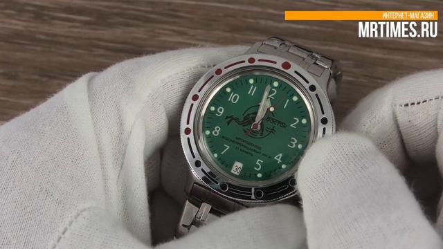 Восток Амфибия 420386 Дайвер. Обзор часов Восток Амфибия от MrTimes.ru смотреть онлайн