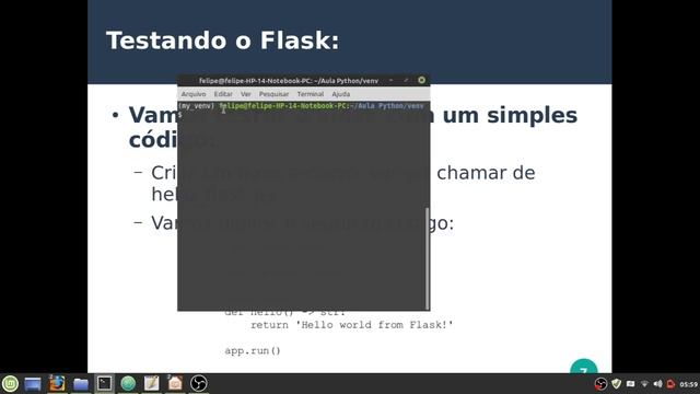 Aula Python #16 - Como instalar o flask смотреть онлайн
