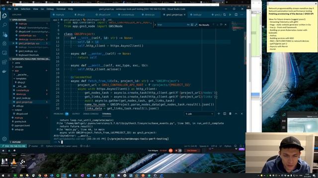 Adding hundreds of devices with GNS3 API [stream marathon day 4] смотреть онлайн
