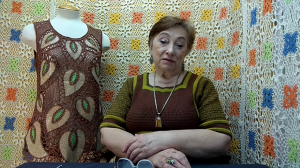 Туника «Листья». Мастер-класс по вязанию крючком от О. С. Литвиной.