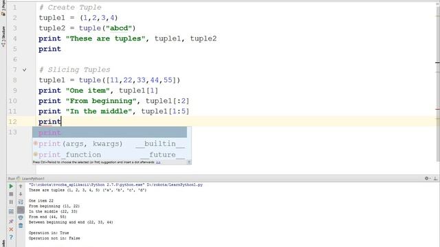 How to learn Python - Lesson 6 - Tuple смотреть онлайн
