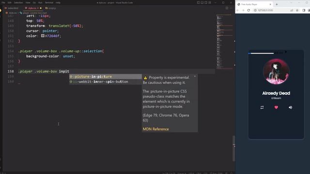 Build a Music Player using HTML CSS & JavaScript | HTML5 AUDIO PLAYER смотреть онлайн