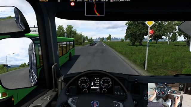 1) ETS2 Из Гомеля в Бобруйск везем РОЖЬ смотреть онлайн